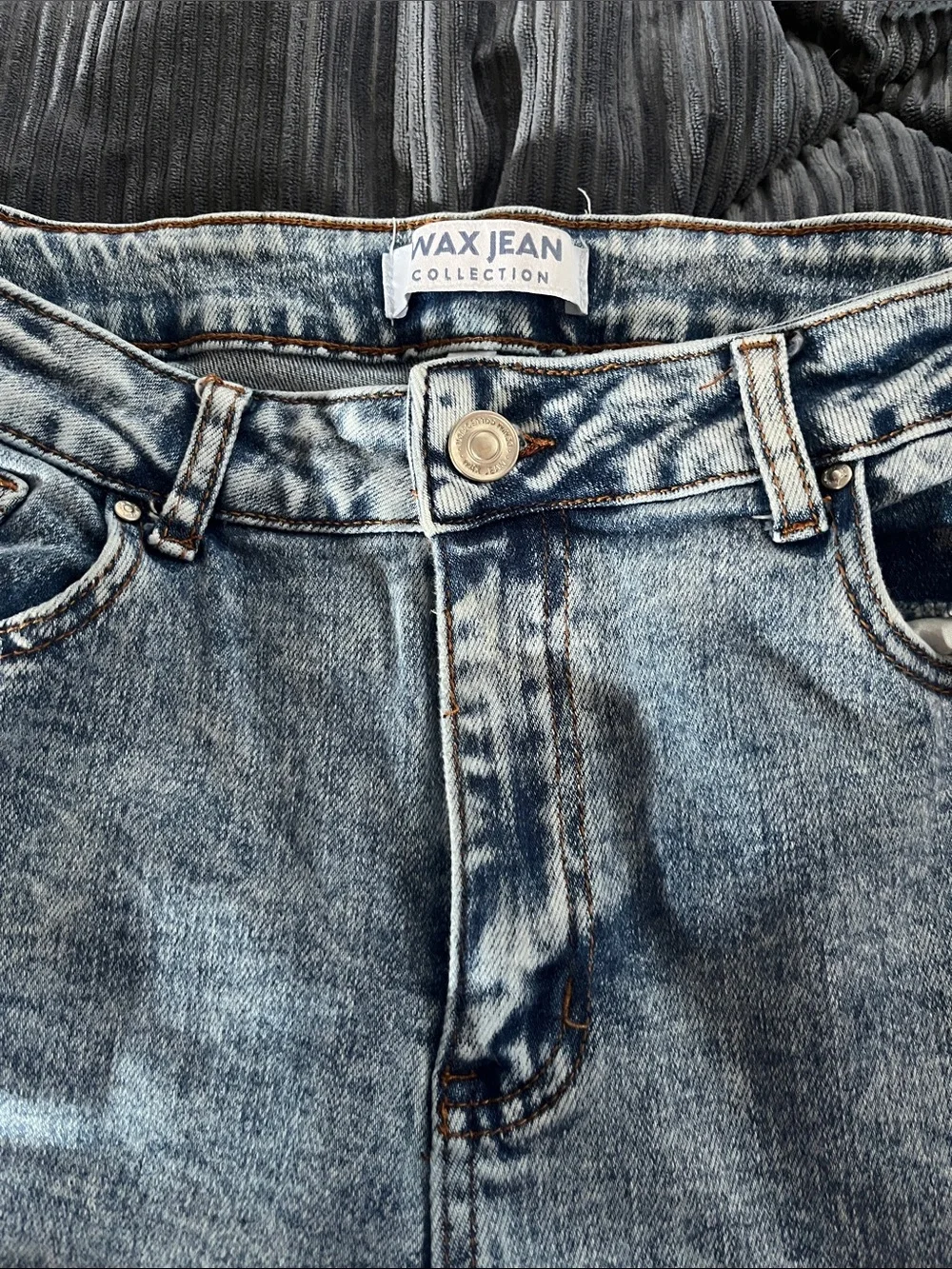 Wax Jean Women’s Washed Light Blue Straight Jeans